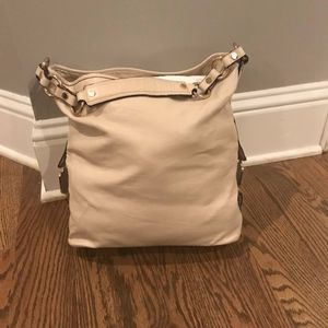 Cream Shoulder Bag